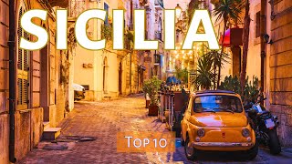 SICILIA TOP 10 Destinazioni EPICHE  Cosa vedere in SICILIA [upl. by Enelez]