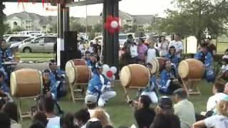 Orlando Japan Festival 2009  Orlando Taiko Dojo part 1 [upl. by Selohcin]