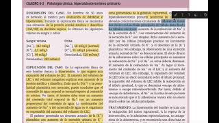 Hiperaldosteronismo Fisiología Renal Caso Clínico [upl. by Spratt]