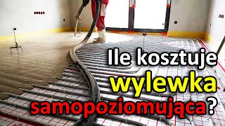 Ile kosztuje wylewka samopoziomująca  Wylewki anhydrytowe cena za 1m2  Koszt robocizny 2023 [upl. by Ahsiema]