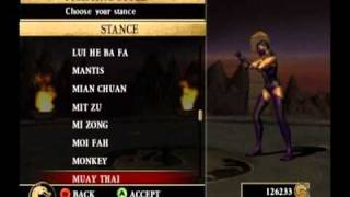 Mortal Kombat Armageddon  All Fighting Stances [upl. by Tjader]