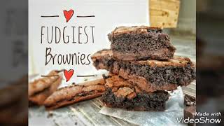 Fudgiest Brownies Ever  101 brownie recipe  CAFECCINO [upl. by Caundra423]