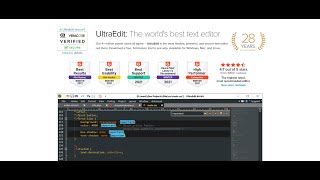 How To Download And Install UltraEdit text editor In Windows  Celotek [upl. by Legnaleugim85]