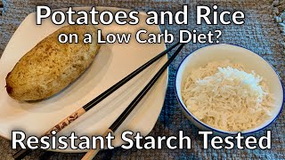 Potatoes and Rice on a Low Carb  Keto Diet Resistant Starch Tested pt 1 [upl. by Ragg]