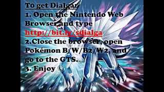 How to Get Shiny Dialga Palkia and Giratina [upl. by Essirehc798]