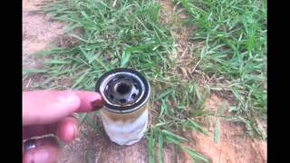 2003 Ford Windstar Oil  Filter Change [upl. by Lexi]