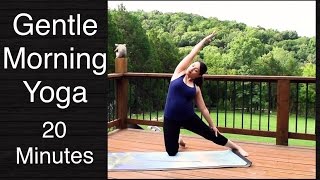 20 Minute Gentle Morning Yoga Flow amp Stretch to Wake Up Body amp Mind [upl. by Adnarb427]