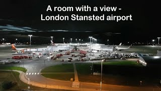 A room with a view  London Stansted airport [upl. by Adnoma]