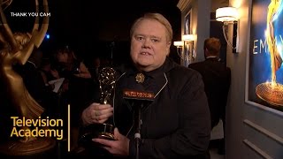 Louie Anderson Wins Supporting Actor in a Comedy Series  68th Emmys Thank You Cam [upl. by Einnaoj]