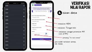 TUTORIAL VERIFIKASI NILAI RAPOR PPDB SMASMK JATIM 2023 [upl. by Batholomew]