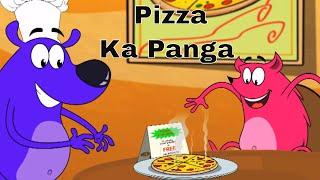 Pizza Ka Panga Ep 25 Pyaar Mohabbat Happy Lucky Indian Indian Cartoon Show [upl. by Idac]