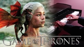 Game of Thrones  Finale Daenerys Targaryen Theme  Piano [upl. by Hiett]