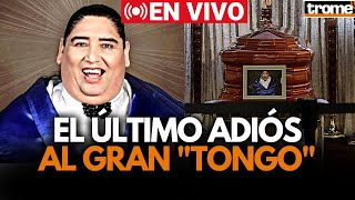 🔴EnVivo Tongo nos deja a los 65 años Desde el velorio del artista llegan a darle el último adiós😢🙏 [upl. by Dyrrej]