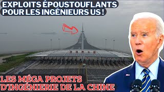 Les Ingénieurs Américains NImaginent Pas Que La Chine Puisse Réaliser Un Tel Projet Gigantesque [upl. by Acissehc194]