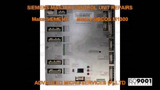 SIEMENS SIBCOS M1300 MASTER CONTROL UNIT REPAIRS Advanced Micro Services Pvt Ltd [upl. by Ambrogio]