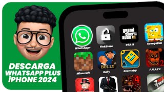 WHATSAPP PLUS en iPHONE 2024  WHATSAPP WATUSI en iOS 17 [upl. by The620]