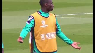 Ferland Mendy And Mariano Diaz In Real Madrid Training [upl. by Bonis]