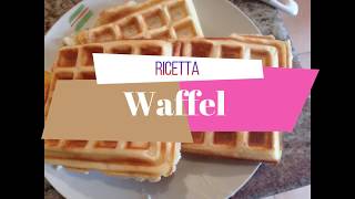 Video Ricetta Waffel Con Icompanion e Ariete waffel maker [upl. by Gnahc]