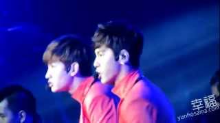 YUNHOSAMACOM SCTV 2013 New Year Concert TVXQ Humanoids [upl. by Jameson]