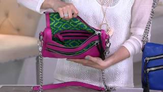 orYANY Skyler Italian Leather Crossbody on QVC [upl. by Luamaj]