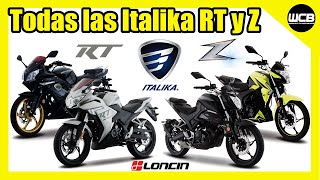 ITALIKA Z y RT Todos los MODELOS  Loncin en México  Parte 5 [upl. by Enaols]