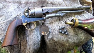 Loading the 1860 Army Revolver [upl. by Airaet849]