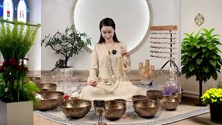 Heal Your Mind amp Body with the Vibrations of Tibetan Singing Bowls Sound therapy [upl. by Retxab714]