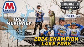 Trey McKinneys monumental Bassmaster win at Lake Fork [upl. by Anayt885]