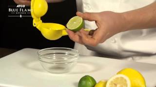 How to Use a Lemon Squeezer  ATCO Blue Flame Kitchen [upl. by Eevets76]