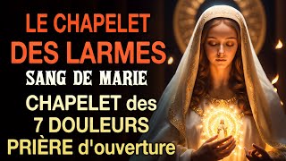 Le CHAPELET des LARMES de SANG DE MARIE 🩸 CHAPELET Des 7 DOULEURS [upl. by Fine]