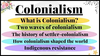 SubColonialismWhat Is ColonialismHistory of Colonialism Waves of Colonialism in HindiUrdu [upl. by Riplex518]