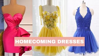 Homecoming Dresses Short Cocktail Party Dresses [upl. by Alleb]