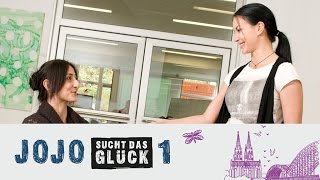 Deutsch lernen B1B2  Jojo sucht das Glück – Staffel 1 Folge 8 [upl. by Ynetsed]