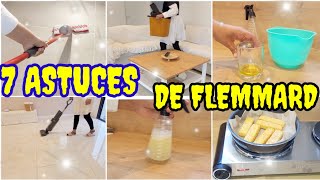 🧹7 ASTUCES DE FLEMMARDE🤩A CONNAÎTRE ABSOLUMENT🤫 cleaning cleaninghacks flemme proscenic [upl. by Chipman]