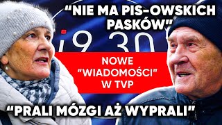 „Osiem lat jechali po Tusku” „Było szambo” Polacy szczerze o TVP i nowych „Wiadomościach” [upl. by Tierell]