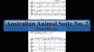 Australian Animal Suite No 2 Clarinet Quartet [upl. by Dajma804]