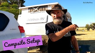 How To Setup Your Caravan At A Campsite  Caravanning Tips  Paul Wheel Drive [upl. by Paley]