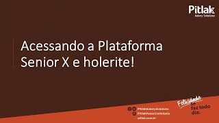 SENIOR X  Acesso a plataforma e ao holerite [upl. by Gnod]