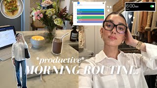 6 am weekday morning routine  tips to get up early morning workout healthy breakfast amp more [upl. by Palumbo984]