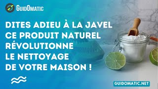 👉 Dites adieu à la Javel  Ce produit naturel révolutionne le nettoyage de votre maison [upl. by Nerol60]