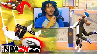 WILDEST DUNK CONTEST EVERNBA2K22 ULTIMATE POSTERIZOR DUNK CONTEST BEST SLASHER BUILDS ON NBA 2K22 [upl. by Butch]