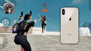 LIKE OLD DAYS🪽✨IPHONE X📲  Default Dpi freefire freefirehighlights freefirebrasil explore [upl. by Eimrots]