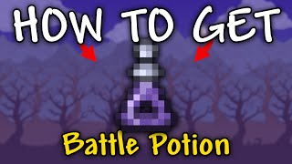 How to Get Battle Potion in terraria  Battle Potion guide [upl. by Charmion423]