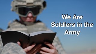 We Are Soldiers in the Army of God  Lyrics Video [upl. by Adnwahsal]