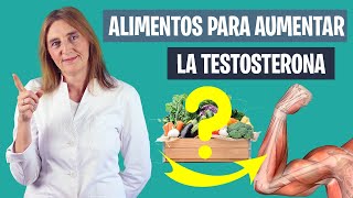 COME ESTO para AUMENTAR la TESTOSTERONA  Cómo mejorar la testosterona  Nutrición deportiva [upl. by Natsud478]