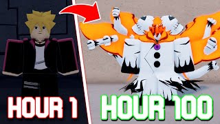 Spending 100 Hours to Obtain EVERY TAILED BEAST in Shindo Life  Roblox [upl. by Esiuolyram]