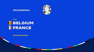 FC 24  EA Sports  UEFA EURO 2024  Final  Match 7  FRANCE VS BELGIUM [upl. by Sklar]