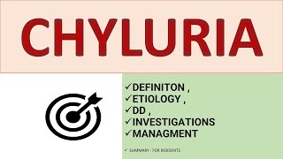 CHYLURIA MILKY URINE APPROACH [upl. by Derf160]