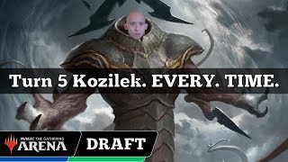 Turn 5 Kozilek EVERY TIME  Modern Horizons 3 Draft  MTG Arena [upl. by Alexine]