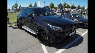 Mercedes Benz MB AMG GLC Coupe Biturbo C253 mb design wheels walkaround  interior model 2017 V0749 [upl. by Odranreb101]